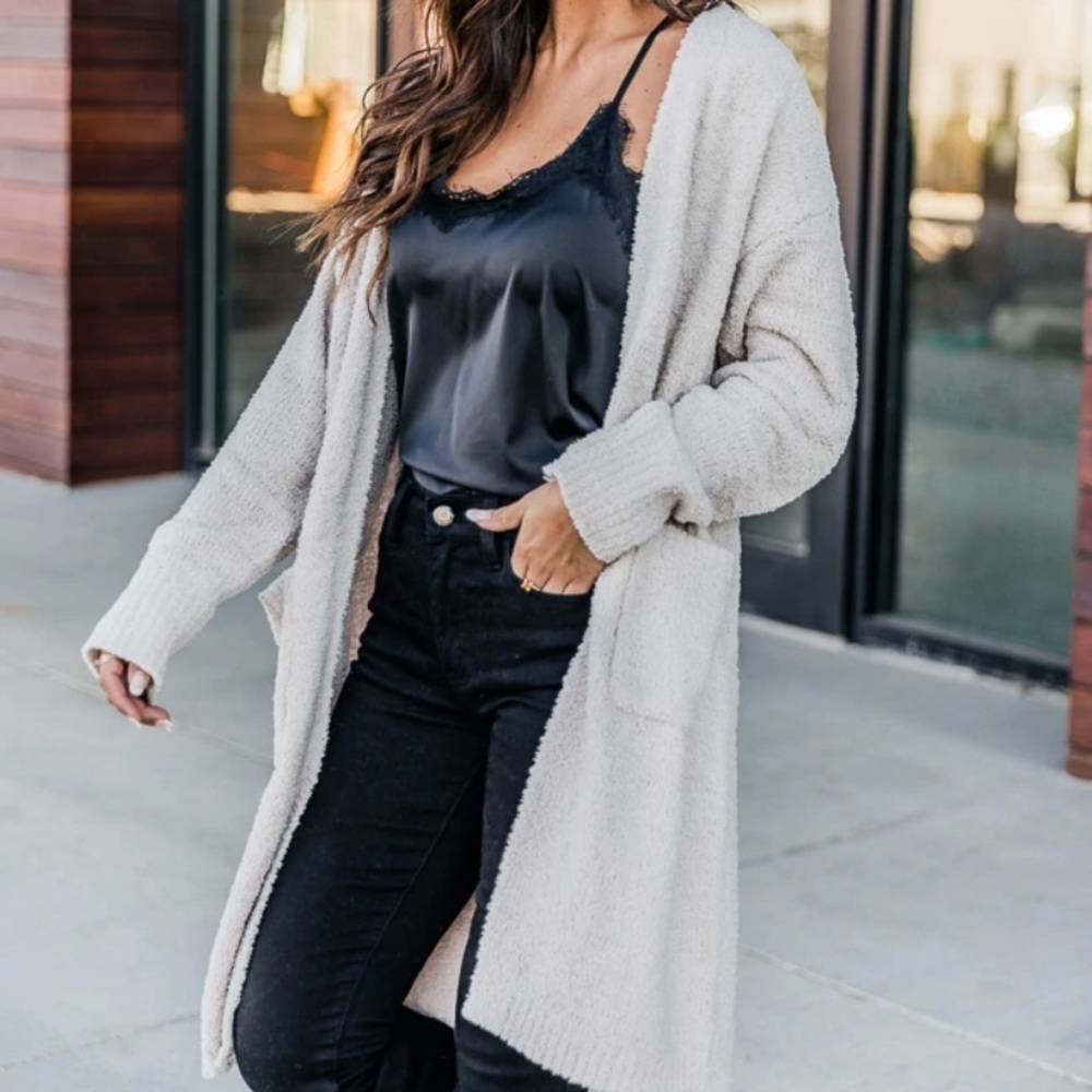 Beige Cardigan